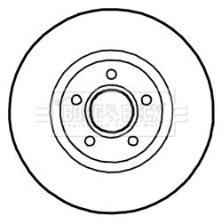 BORG & BECK Piduriketas BBD5305